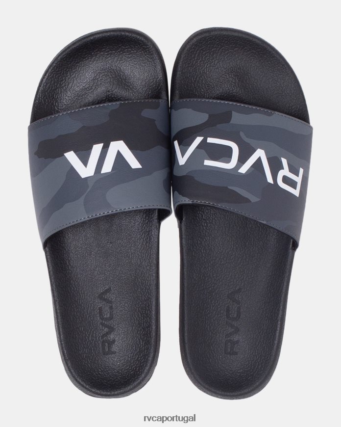 sapato RVCA unissex slide esportivo camuflagem N00F2H753
