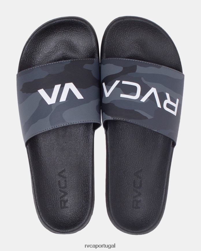 sapato RVCA unissex slide esportivo camuflagem N00F2H753