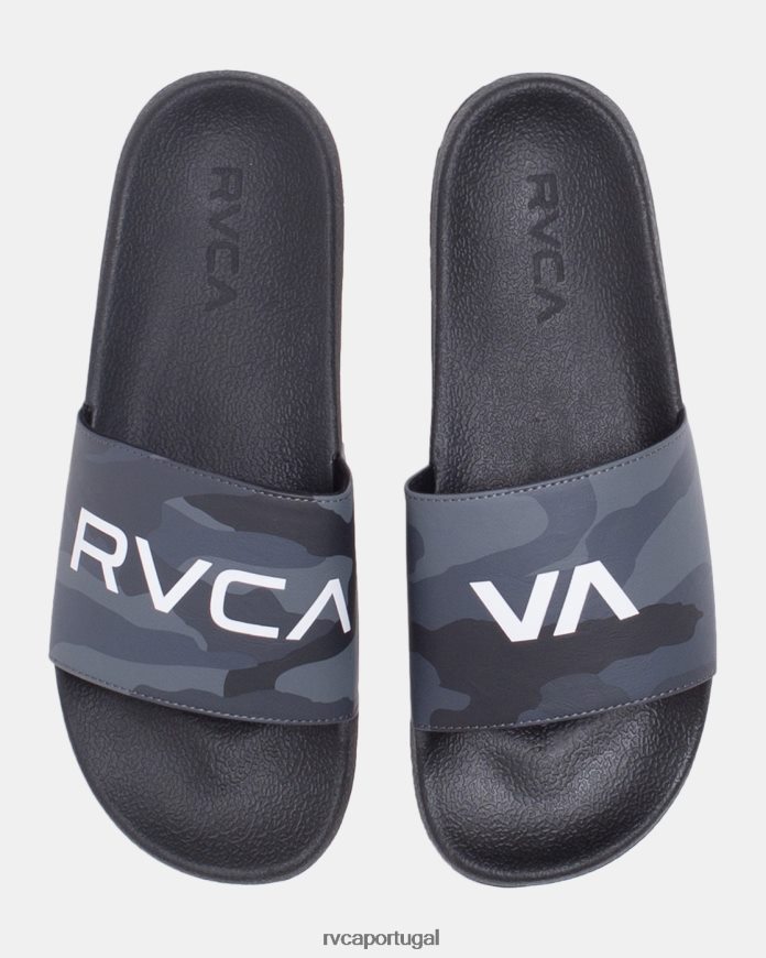 sapato RVCA unissex slide esportivo camuflagem N00F2H753