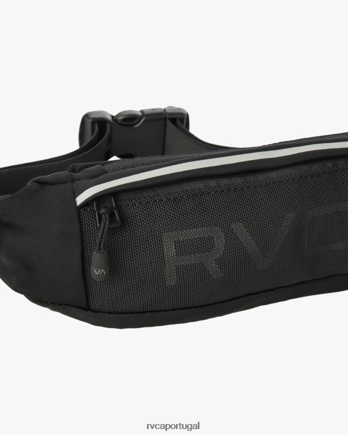 acessórios RVCA unissex va pacote de cintura para corrida preto N00F2H864