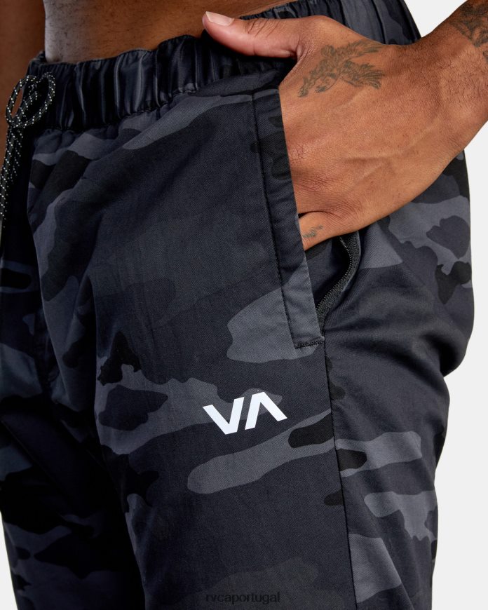 roupas RVCA homens calça espectro track iii camuflagem N00F2H759