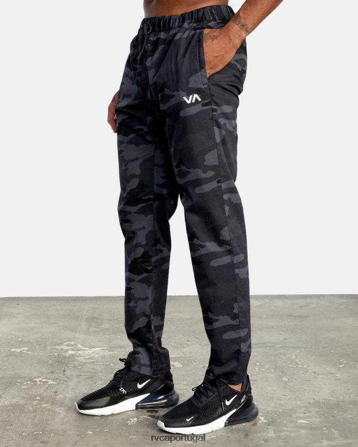 roupas RVCA homens calça espectro track iii camuflagem N00F2H759
