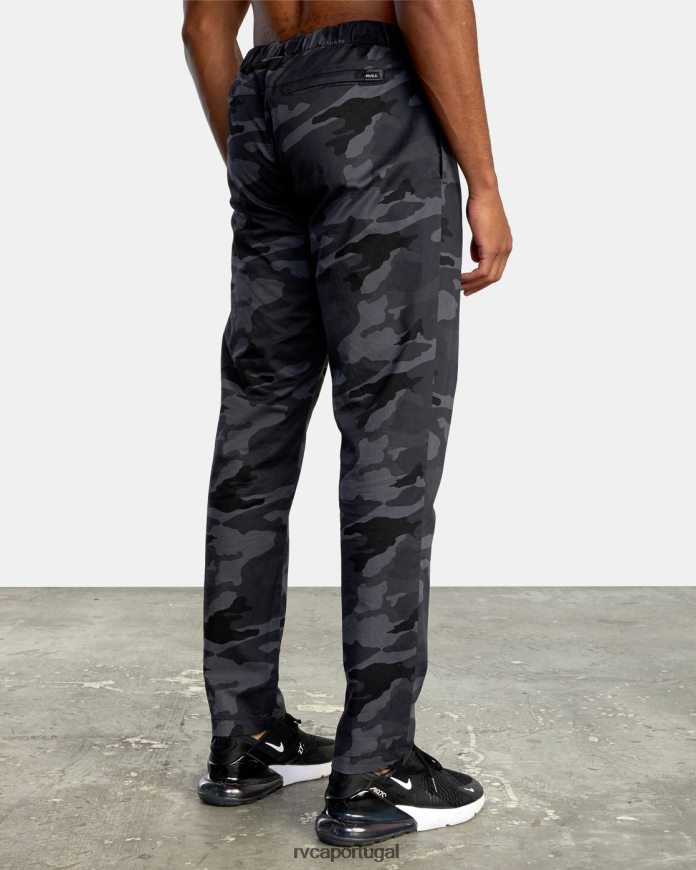 roupas RVCA homens calça espectro track iii camuflagem N00F2H759