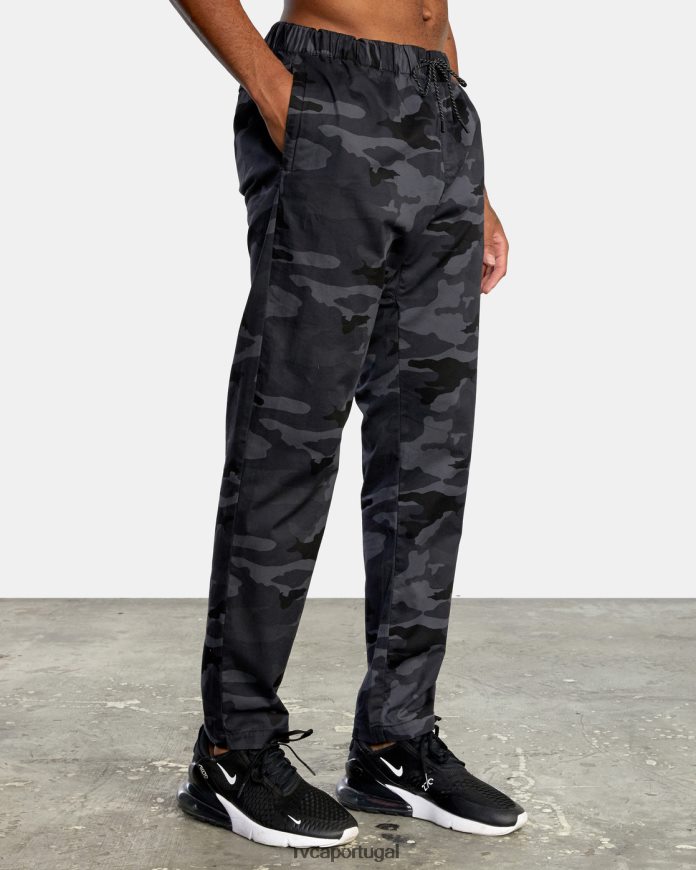 roupas RVCA homens calça espectro track iii camuflagem N00F2H759