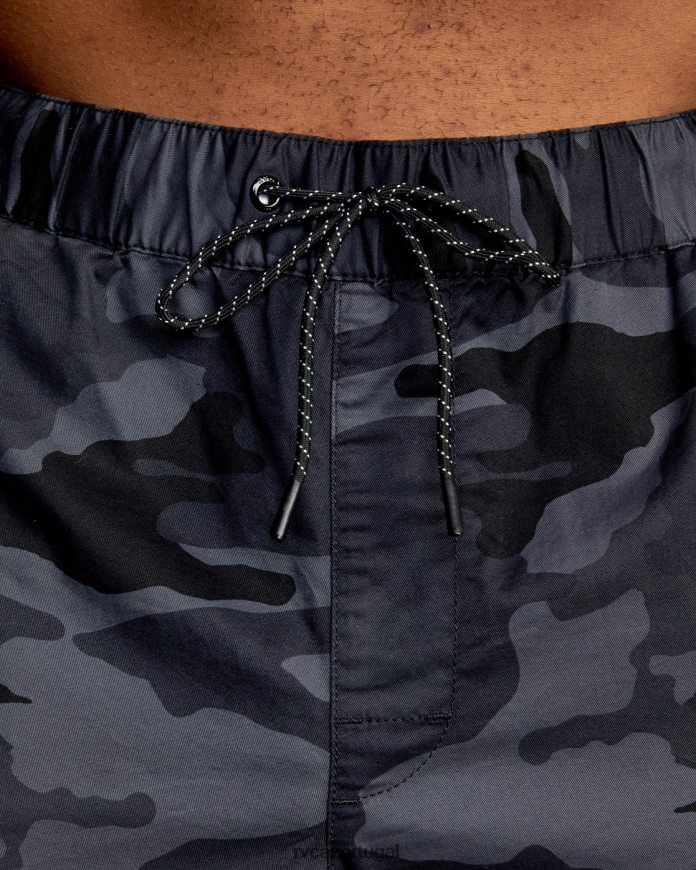 roupas RVCA homens calça espectro track iii camuflagem N00F2H759