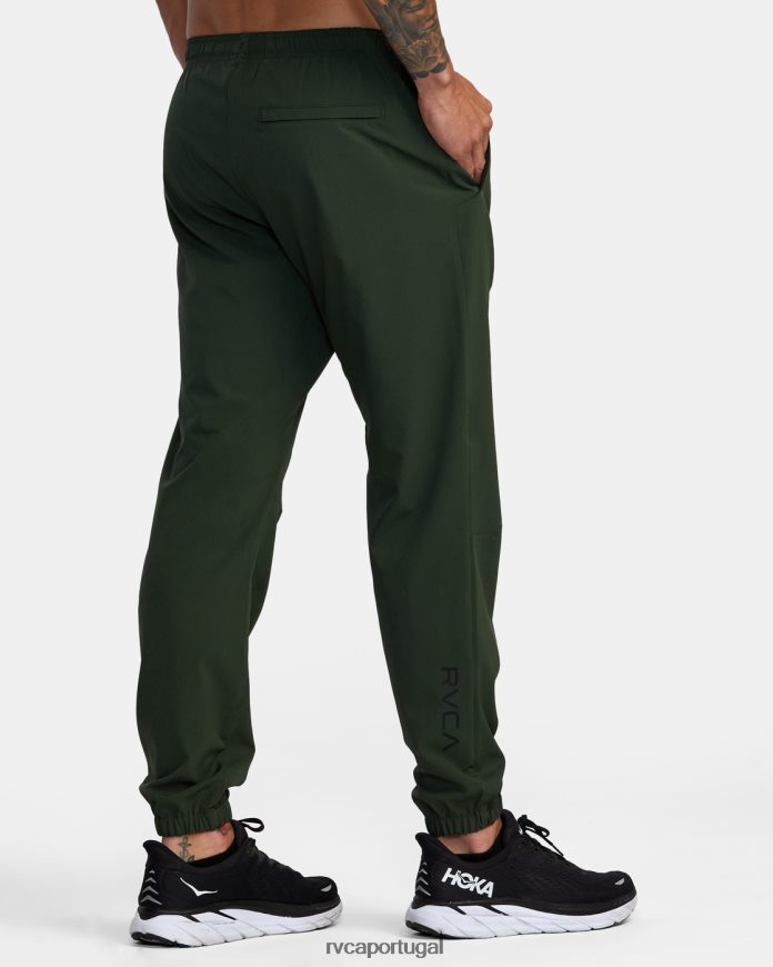 roupas RVCA homens calça jogger ii azeitona escura N00F2H1021