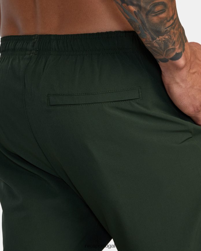 roupas RVCA homens calça jogger ii azeitona escura N00F2H1021