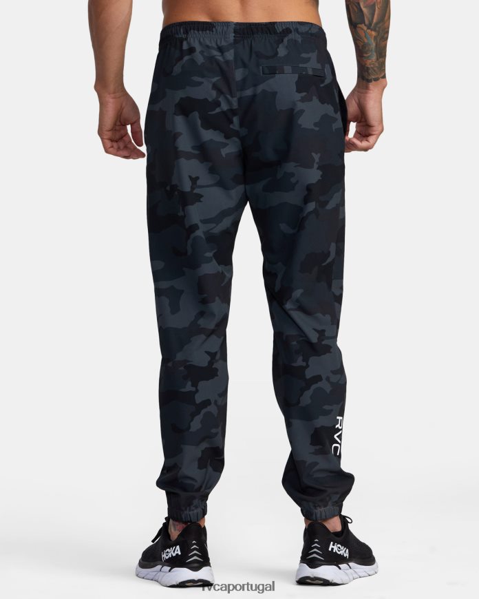 roupas RVCA homens calça jogger ii camuflagem N00F2H646