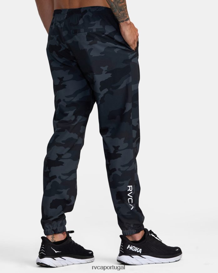 roupas RVCA homens calça jogger ii camuflagem N00F2H646