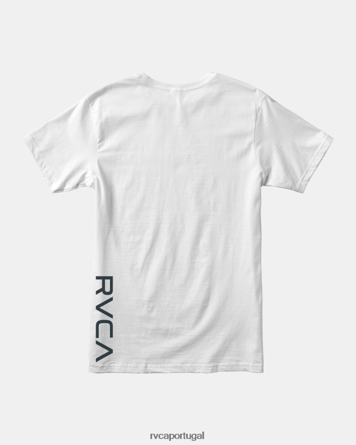 roupas RVCA homens 2x camiseta branco N00F2H688