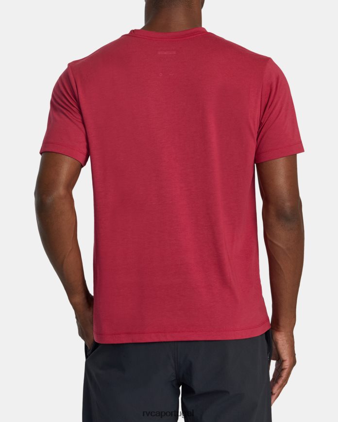 roupas RVCA homens 2x camiseta magenta profundo N00F2H396