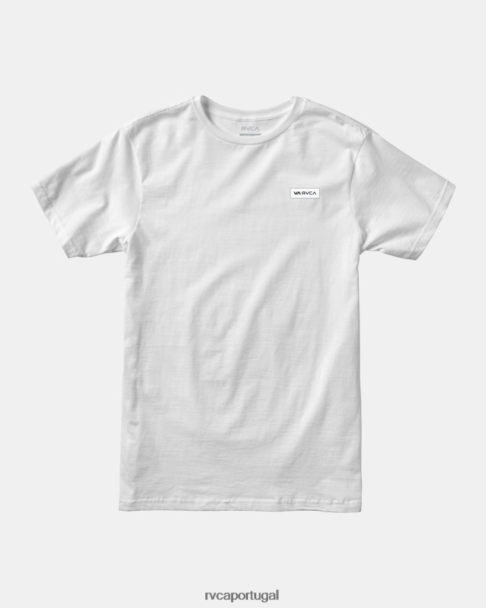 roupas RVCA homens camiseta ícone branco N00F2H587