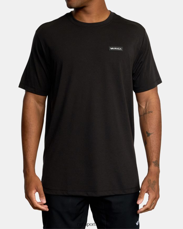 roupas RVCA homens camiseta ícone preto N00F2H586