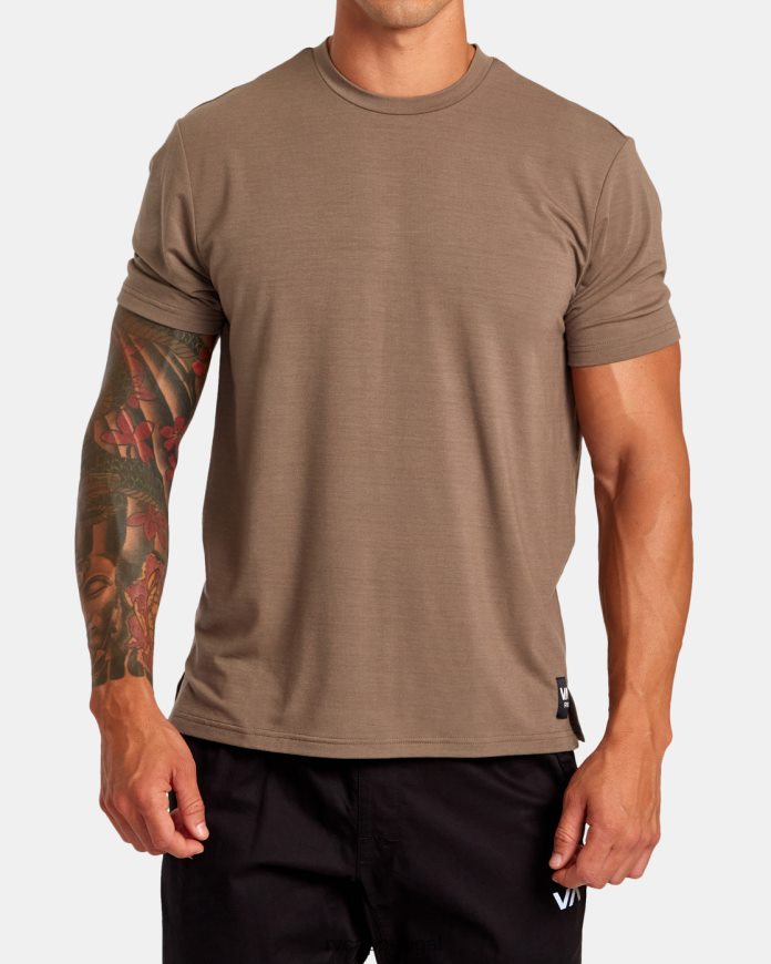 roupas RVCA homens camiseta de treinamento técnico va sport balance cogumelo N00F2H36