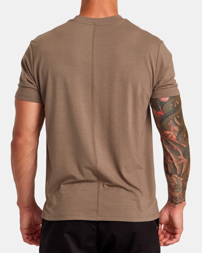 roupas RVCA homens camiseta de treinamento técnico va sport balance cogumelo N00F2H36