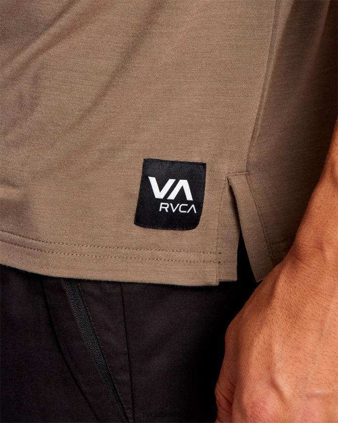 roupas RVCA homens camiseta de treinamento técnico va sport balance cogumelo N00F2H36