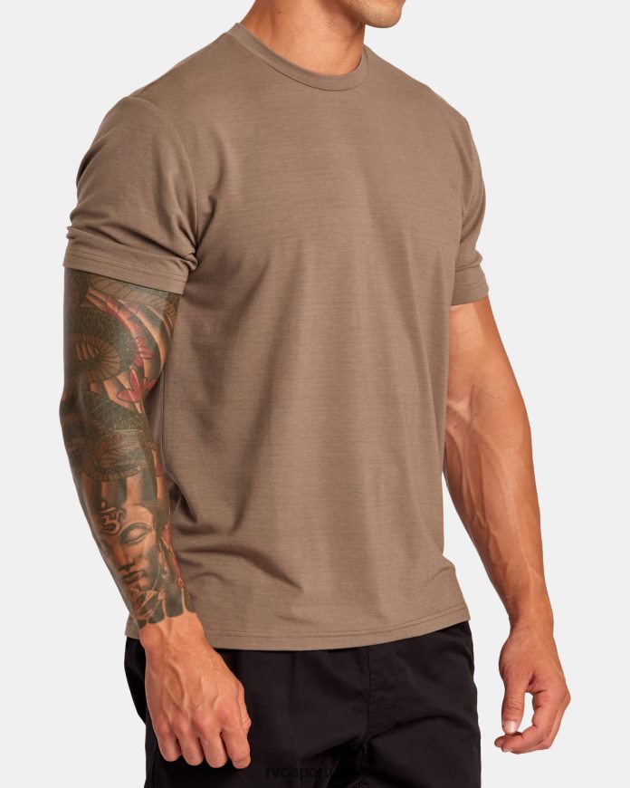 roupas RVCA homens camiseta de treinamento técnico va sport balance cogumelo N00F2H36
