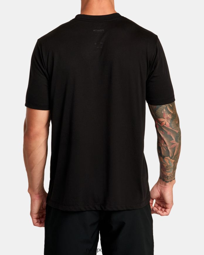 roupas RVCA homens camiseta martin ander preto N00F2H293