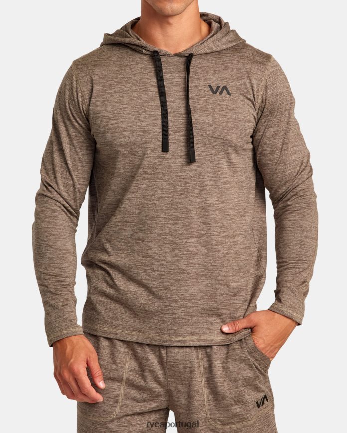 roupas RVCA homens pulôver com capuz c-able cogumelo N00F2H14