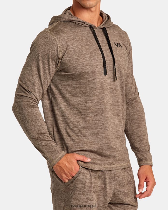 roupas RVCA homens pulôver com capuz c-able cogumelo N00F2H14