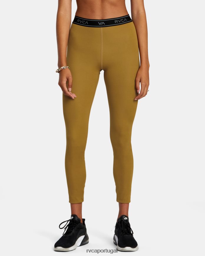 roupas RVCA mulheres leggings de treino básico Siena N00F2H1190