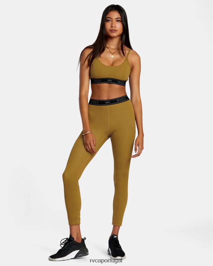 roupas RVCA mulheres leggings de treino básico Siena N00F2H1190