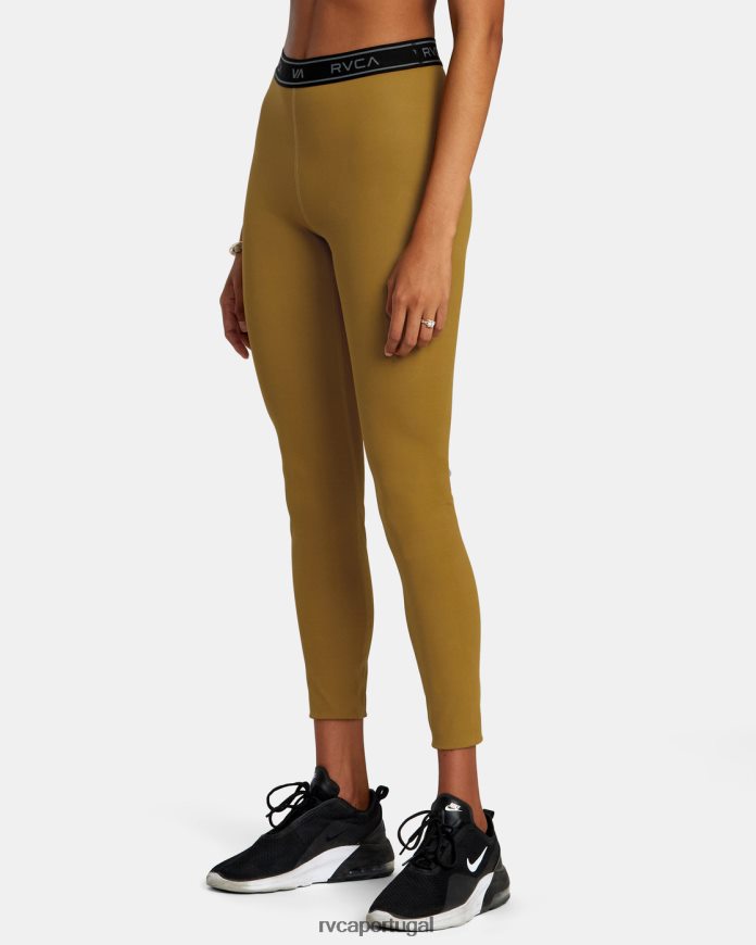 roupas RVCA mulheres leggings de treino básico Siena N00F2H1190