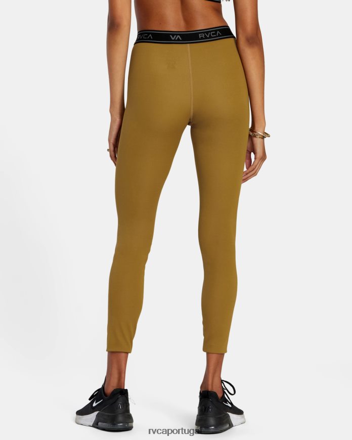 roupas RVCA mulheres leggings de treino básico Siena N00F2H1190