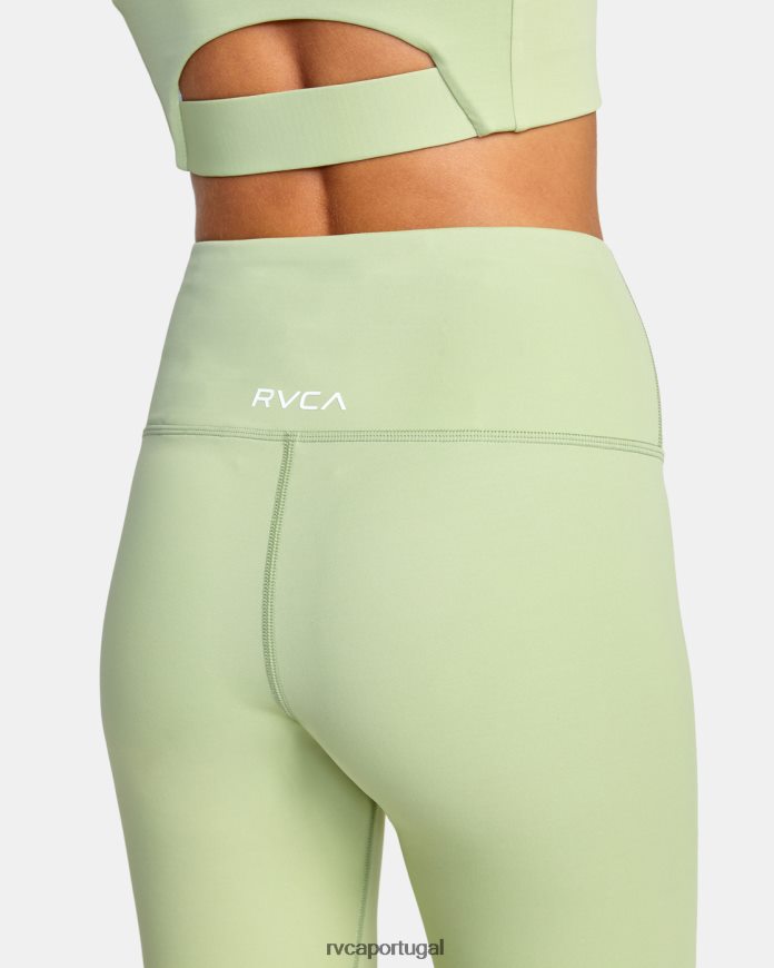 roupas RVCA mulheres leggings de treino essenciais va sábio claro N00F2H1536