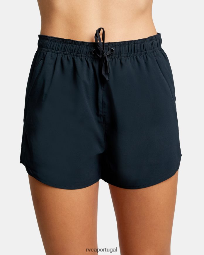 roupas RVCA mulheres shorts de treino VA Essential Yogger 3 preto N00F2H1332