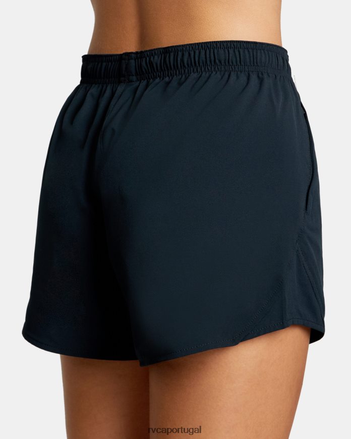 roupas RVCA mulheres shorts de treino VA Essential Yogger 3 preto N00F2H1332