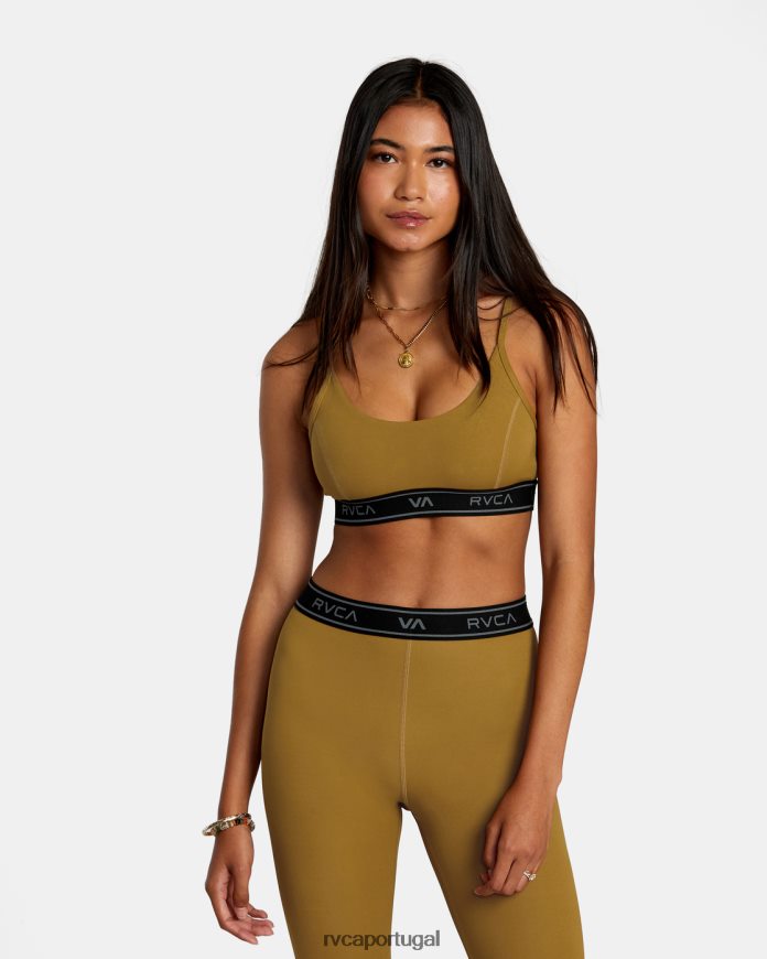 roupas RVCA mulheres sutiã esportivo básico Siena N00F2H1083
