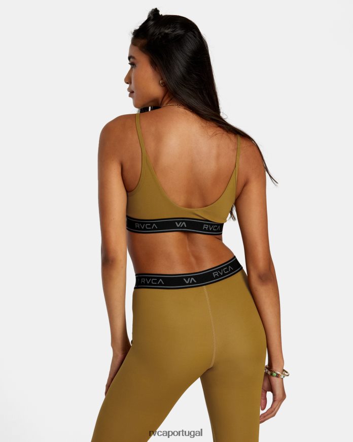 roupas RVCA mulheres sutiã esportivo básico Siena N00F2H1083