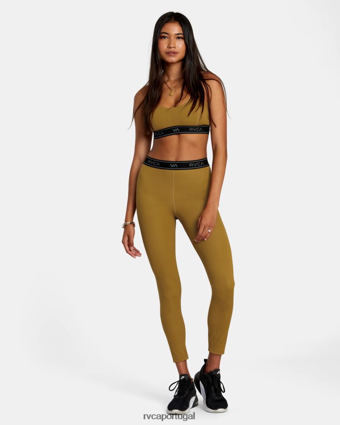 roupas RVCA mulheres sutiã esportivo básico Siena N00F2H1083