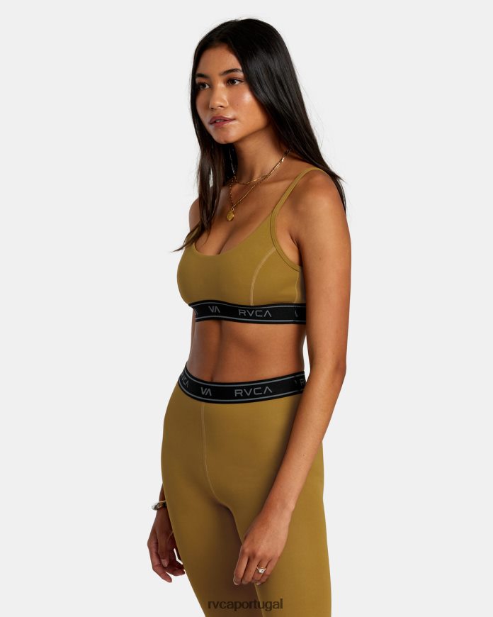 roupas RVCA mulheres sutiã esportivo básico Siena N00F2H1083
