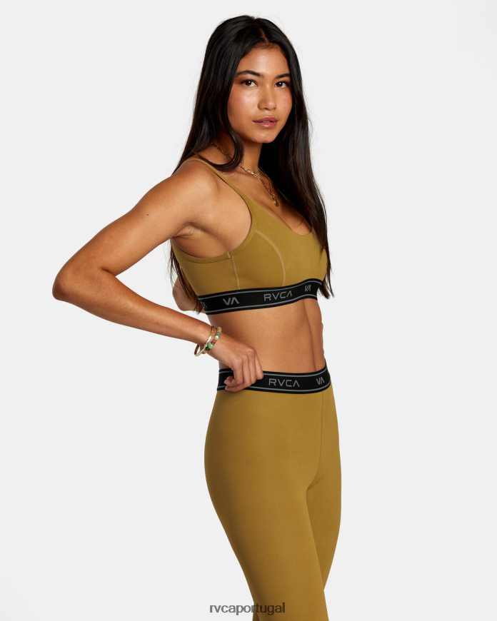roupas RVCA mulheres sutiã esportivo básico Siena N00F2H1083