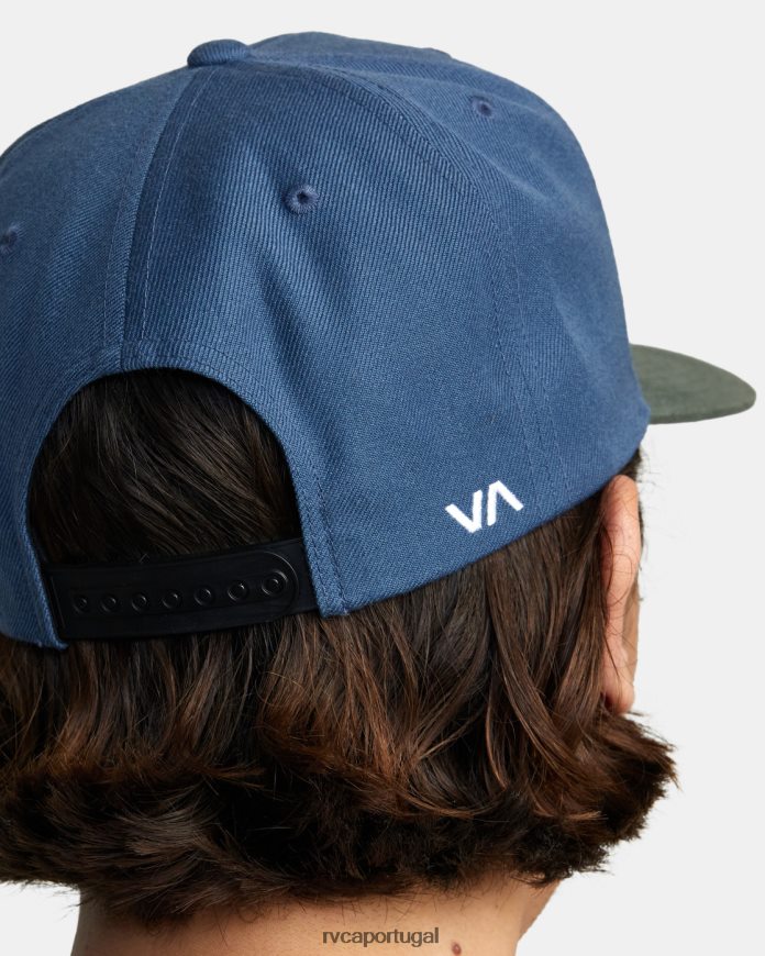 acessórios RVCA homens chapéu sarja snapback ii Oliva N00F2H865