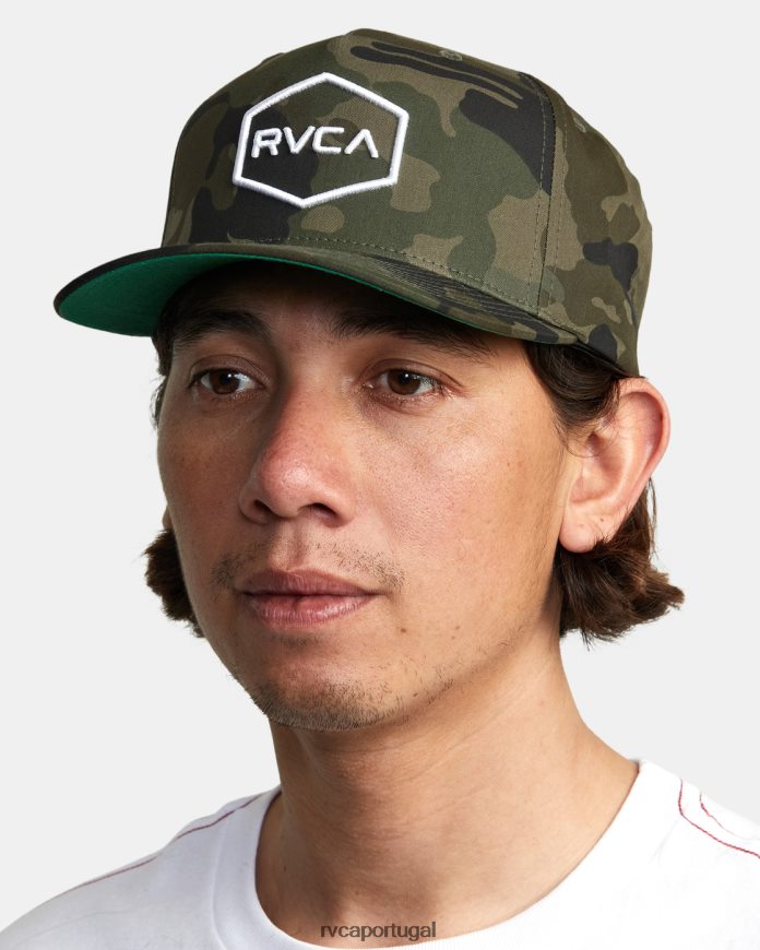 acessórios RVCA homens chapéu snapback da comunidade camuflagem N00F2H805