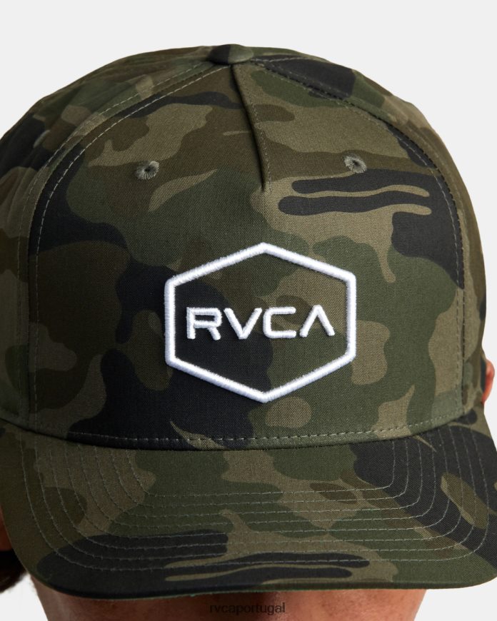 acessórios RVCA homens chapéu snapback da comunidade camuflagem N00F2H805