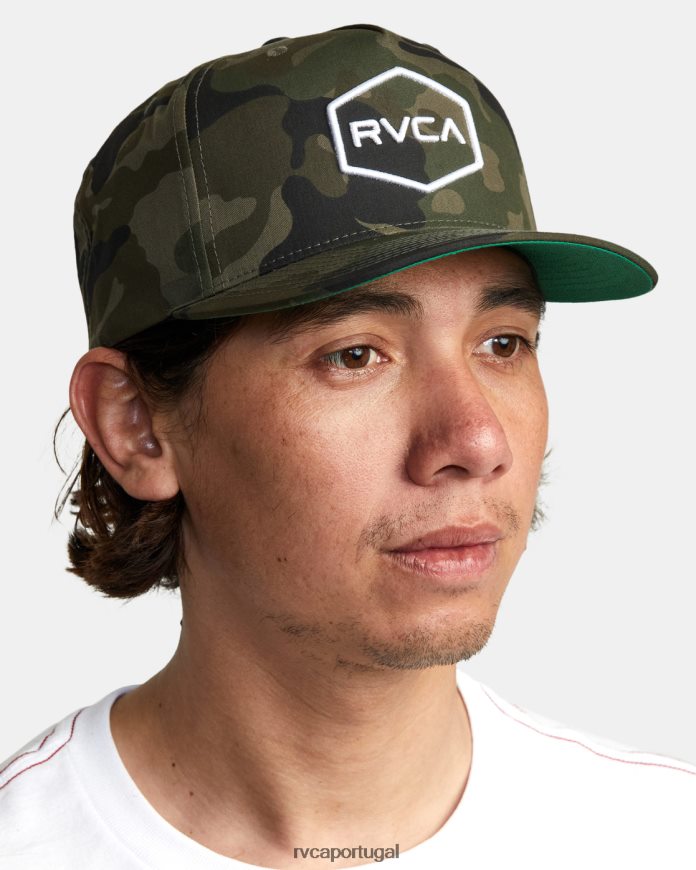 acessórios RVCA homens chapéu snapback da comunidade camuflagem N00F2H805