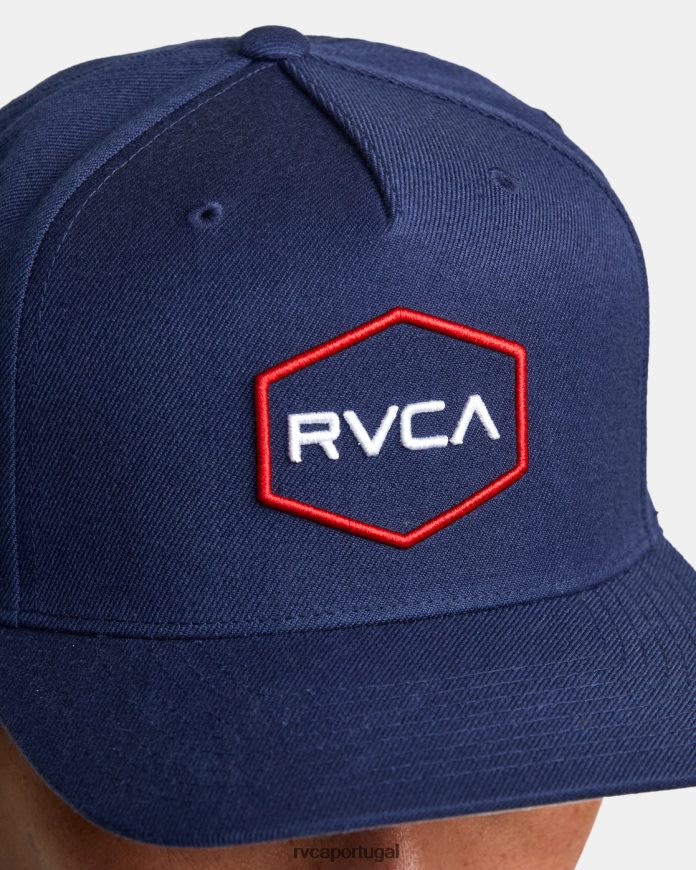 acessórios RVCA homens chapéu snapback da comunidade marinha N00F2H689