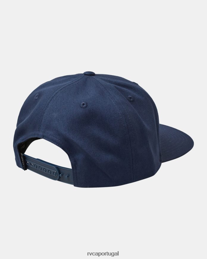 acessórios RVCA homens chapéu snapback de grande equilíbrio azul temperamental N00F2H57