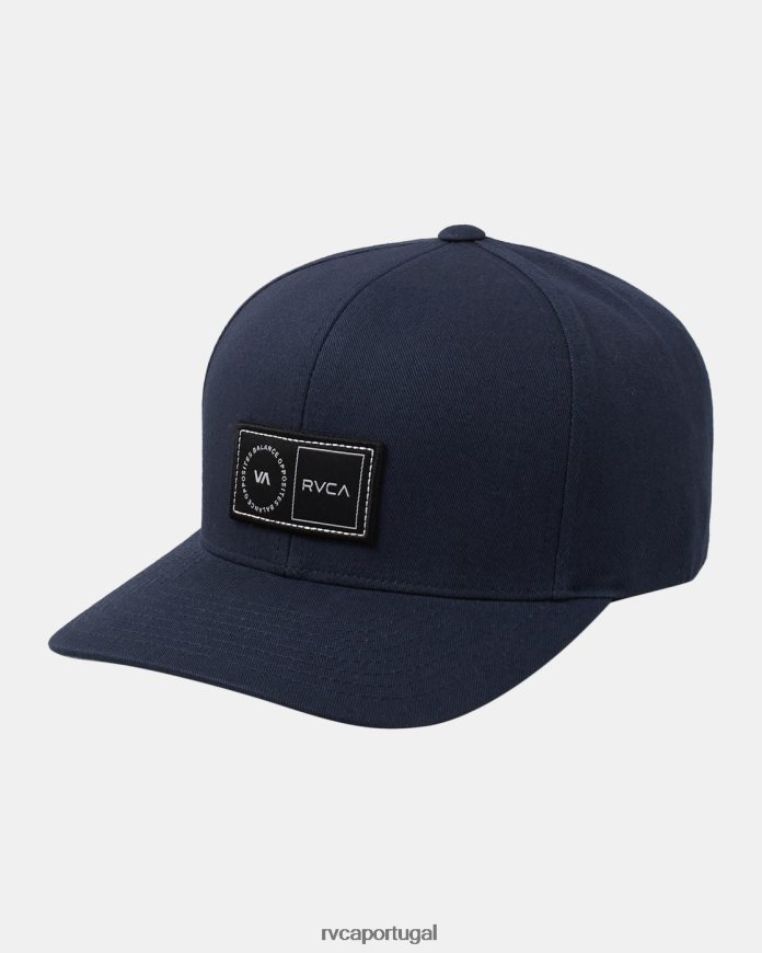 acessórios RVCA homens chapéu snapback de plataforma marinha da meia-noite N00F2H347