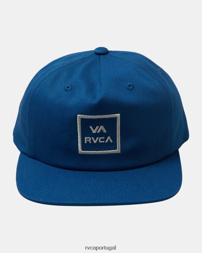 acessórios RVCA homens chapéu snapback freeman pato selvagem azul N00F2H1012