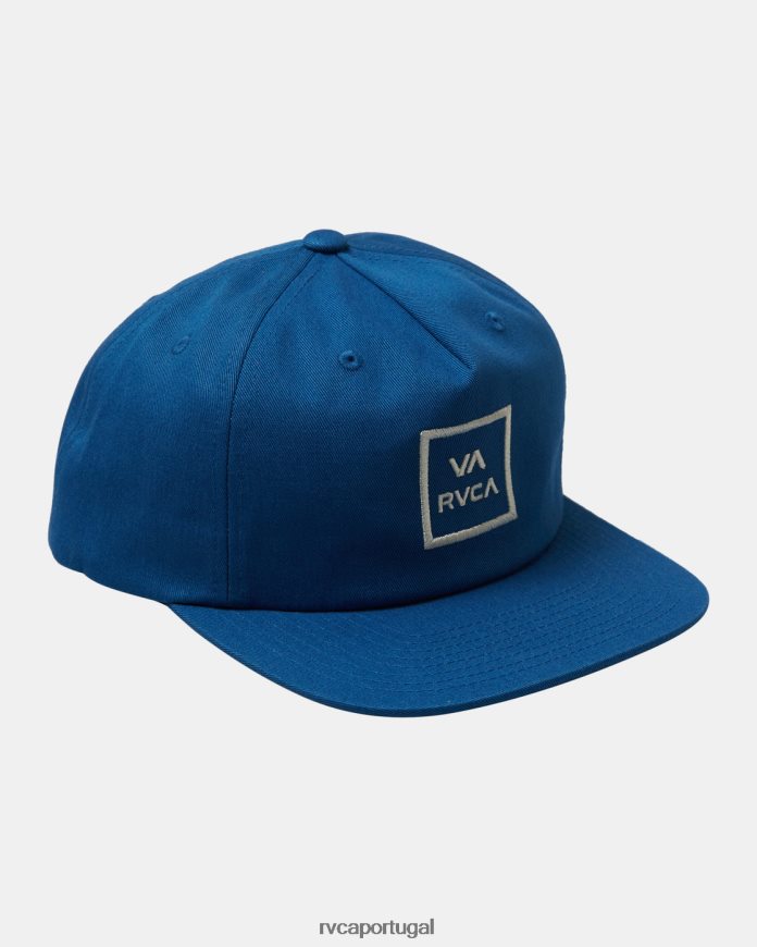 acessórios RVCA homens chapéu snapback freeman pato selvagem azul N00F2H1012