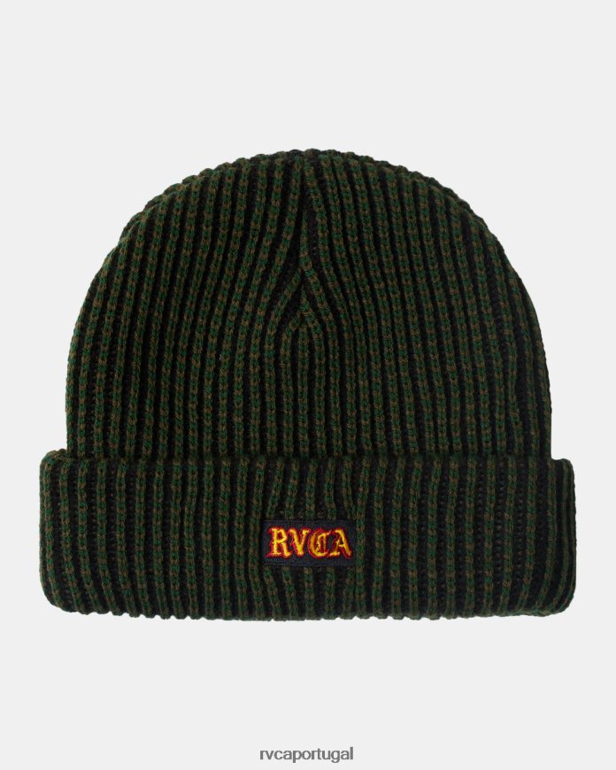 acessórios RVCA homens gorro de trânsito Oliva N00F2H413