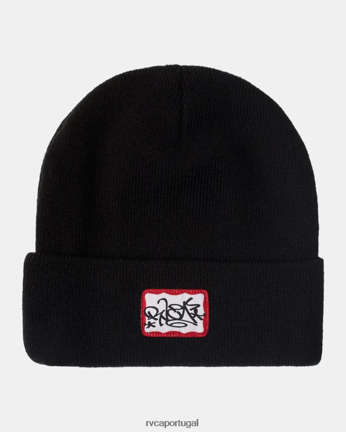 acessórios RVCA homens gorro preto N00F2H514