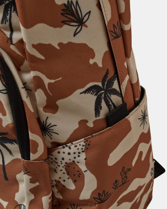 acessórios RVCA homens mochila imobiliária iv camelo N00F2H103