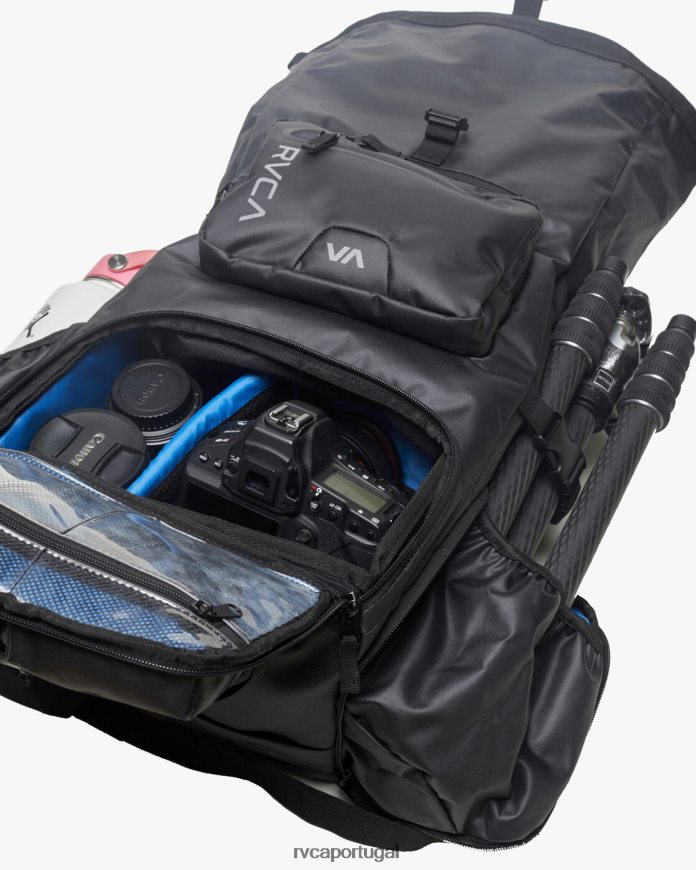 acessórios RVCA homens mochila zak noyle preto N00F2H349