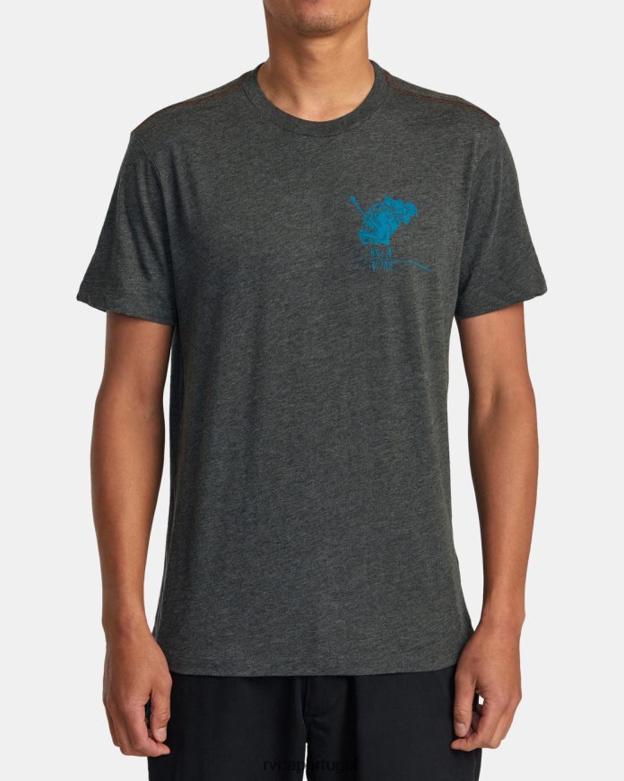 roupas RVCA homens ben horton camiseta abismo preto N00F2H93